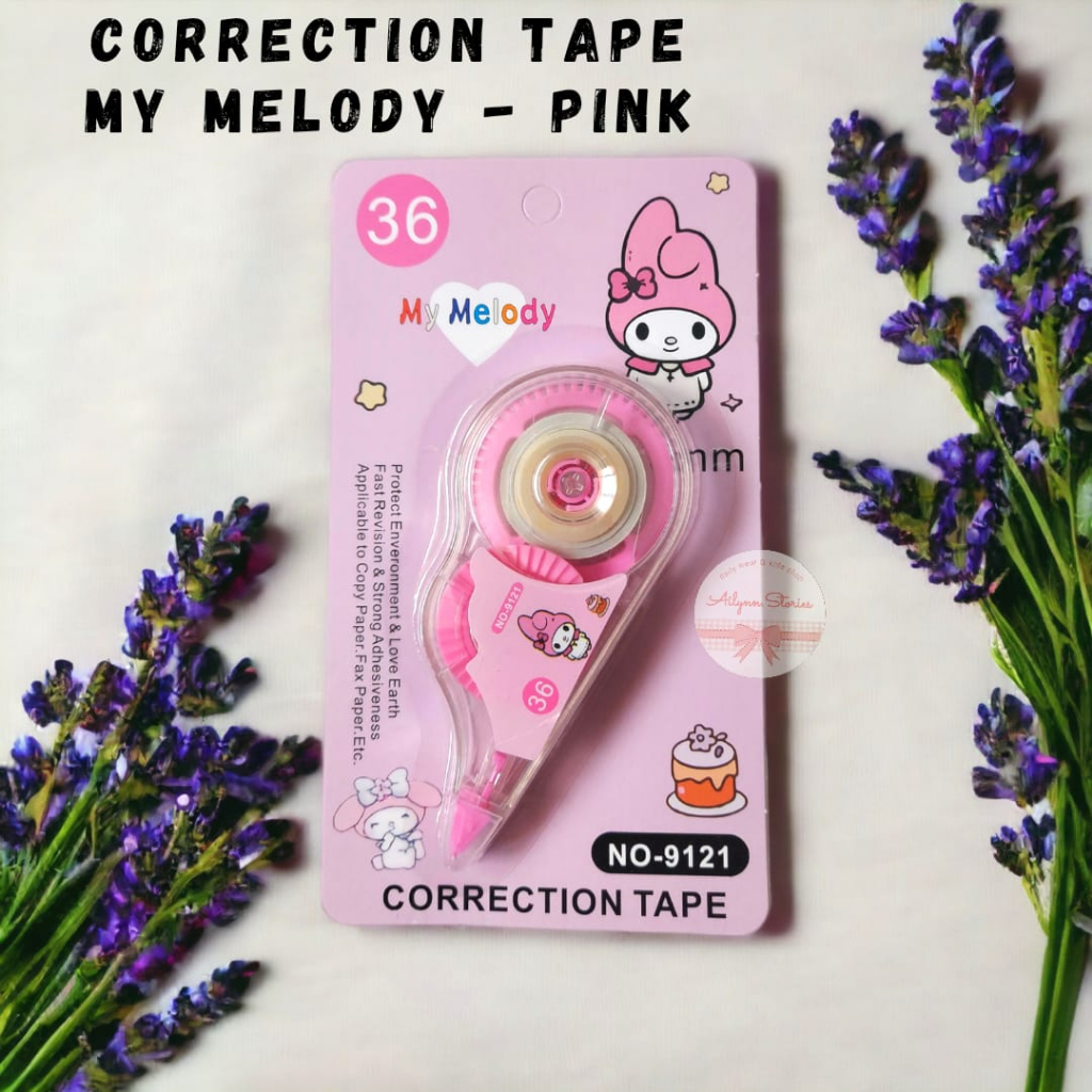 Correction Tape Sanrio / Tip Ex Kertas Sanrio 36m