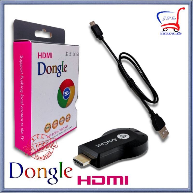 Dongle Anycase TV Display 4K 1080 SUPER HD Wireless Wifi Anycast  / Wifi Display / TV Dongle / Miracast / Video M4 M9 PLUS MEDIATECH BY SMOLL