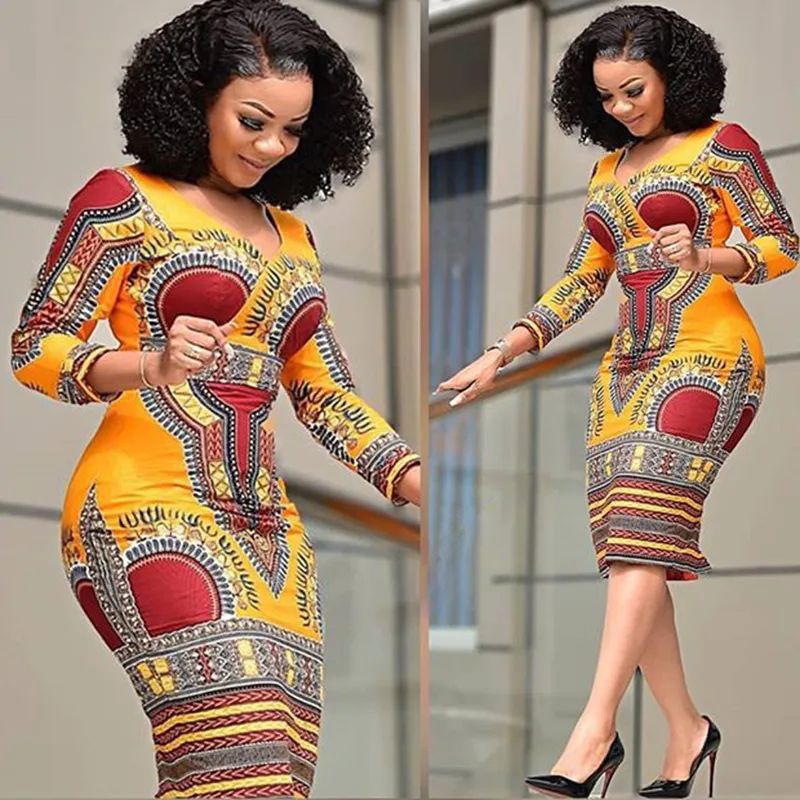 Dress Dashiki Afrika