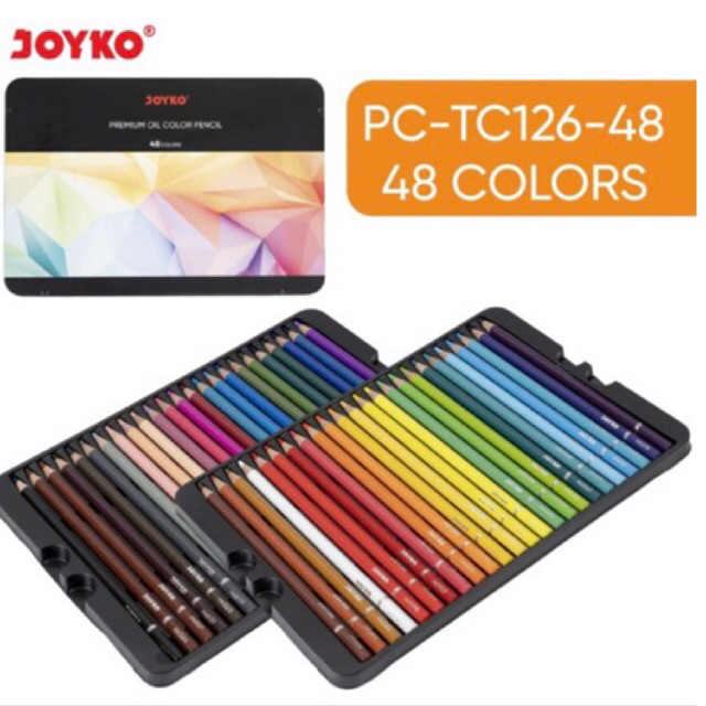 

Premium OIL COLOUR JOYKO CP-TC126-48/Pensil warna Premium