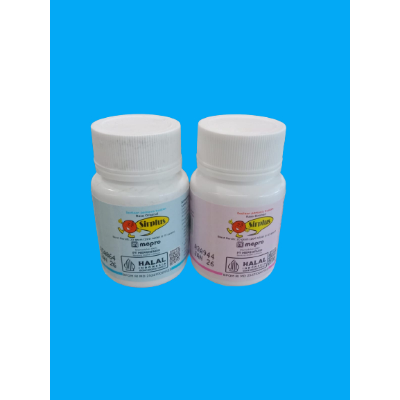 SIRPLUS TABLET ISI 200 TABLET PEMANIS SERBUK (MEPRO)