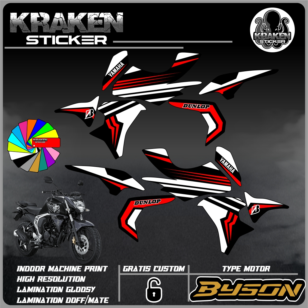 STRIPING STICKER BYSON FI STIKER BYSON FI NEW STICKER LIS LIST BYSON FI CODE 03