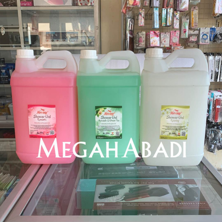 HEVINY BATH FOAM/SHOWER GEL 5 LITER