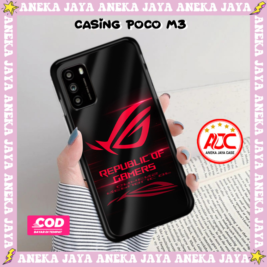 Case poco m3 casing hp poco m3 kesing terbaru case anime motif [ ROG01 ] case softcase hardcase prem