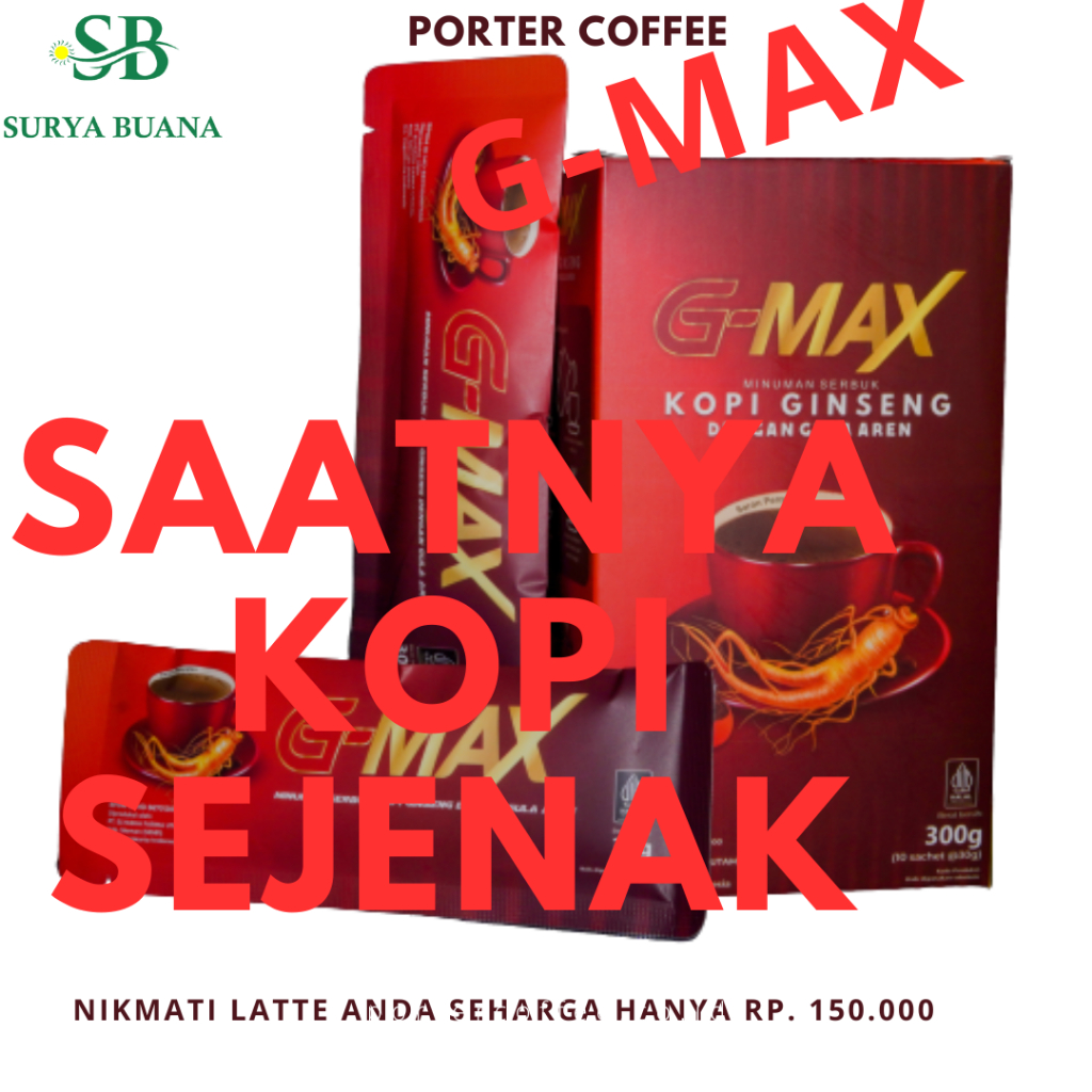 

PROMO G-MAX KOPI GULA AREN BELI 1 SASHET KOPI HITAM G-MAX MURAH