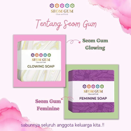 Seom Gum Glowing Soap | Seom Gum Glowing Soap Original BPOM