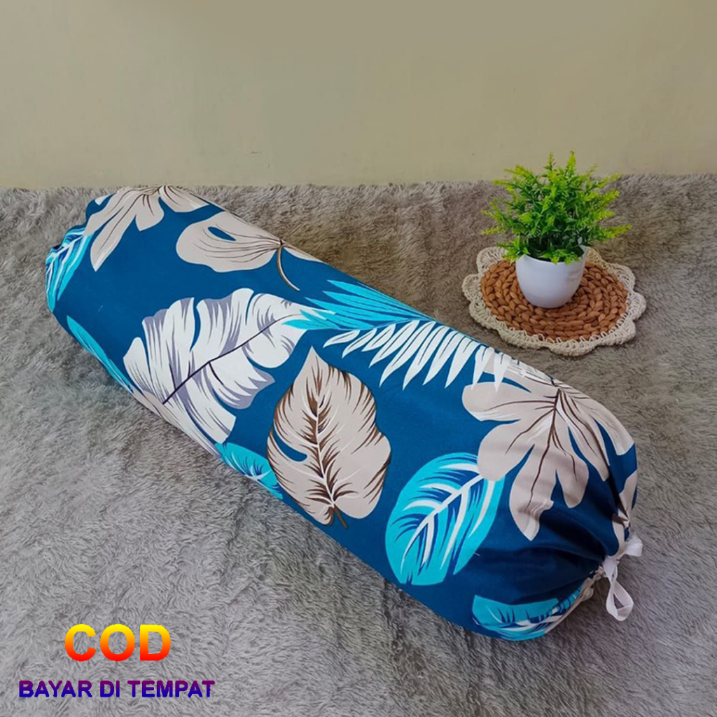 ✅COD Sarung Bantal Guling Katun Aneka Motif Dekorasi Kamar Tempat Tidur Perlengkapan Rumah