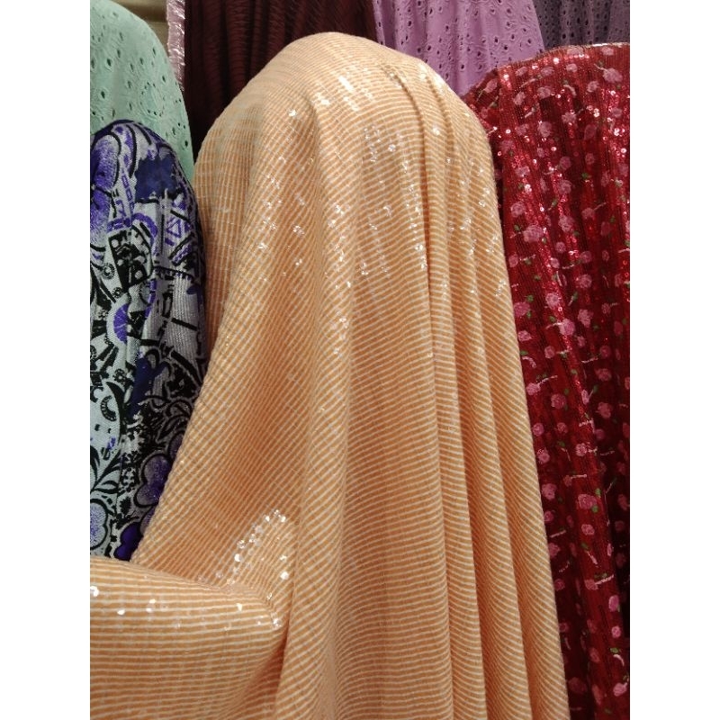 KAIN KAOS PAYET /SEQUIN ANTIK