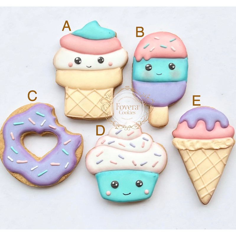 

Dessert Theme Cookies