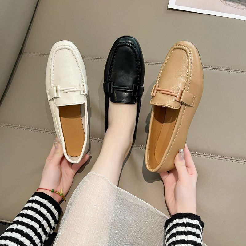 24377 Sepatu Loafers wanita import murah sepatu kerja terbaru kekinian