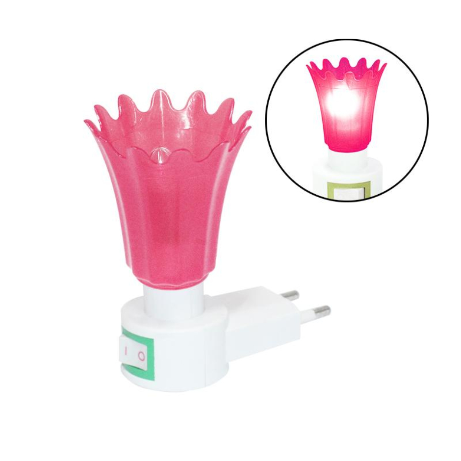 LAMPU TIDUR BUNGA - LAMPU TIDUR LED MOTIF BUNGA - ELLIC 5W LAMPU TIDUR - LAMPU TIUDR HIAS MOTIF BUNG