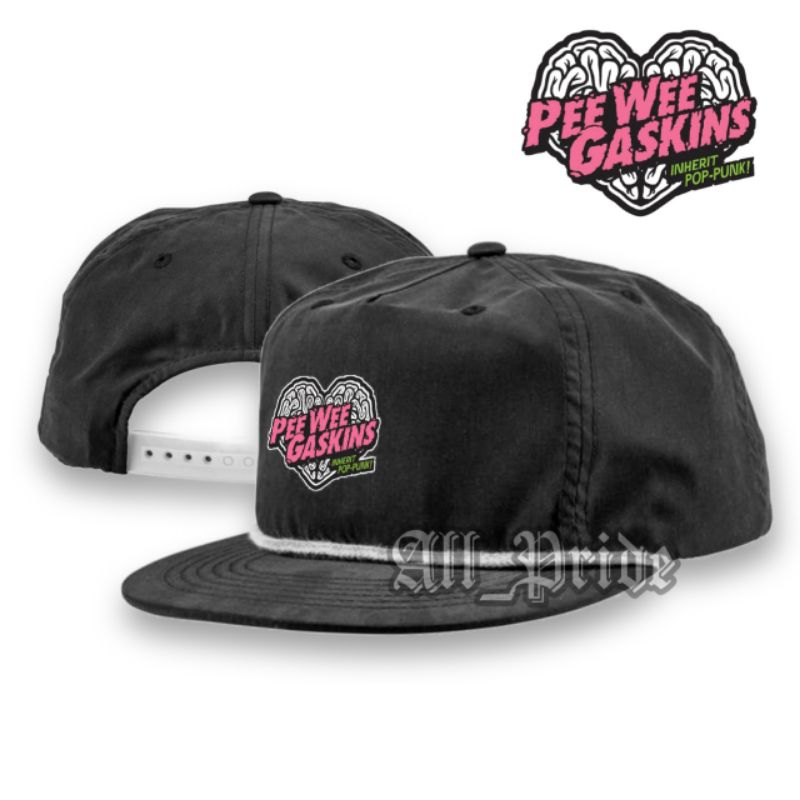 Topi PEE WEE GASKINS Snapback Classic Premium Pria Wanita Lokal