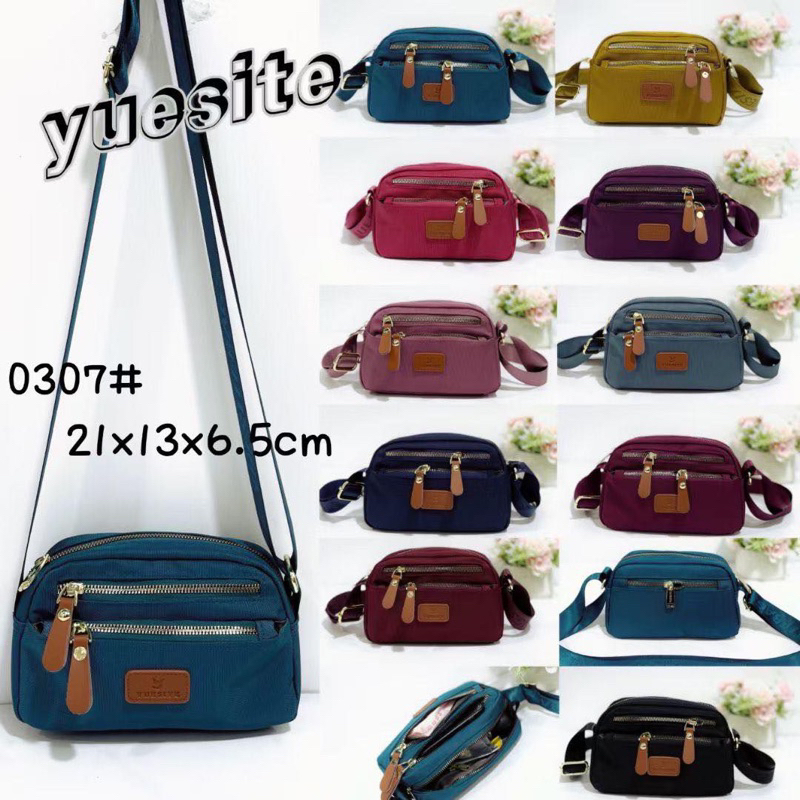 TAS SLEMPANG / TAS WANITA  0307 / TAS FASHION  / TAS IMPORT / TAS KAIN / TAS MINI / YUESITE
