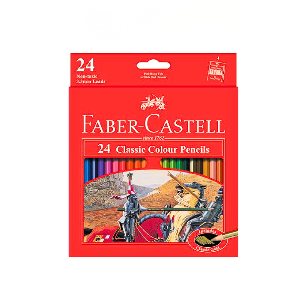 

Pensil Warna FABER CASTELL Classic 24 L (0261849)