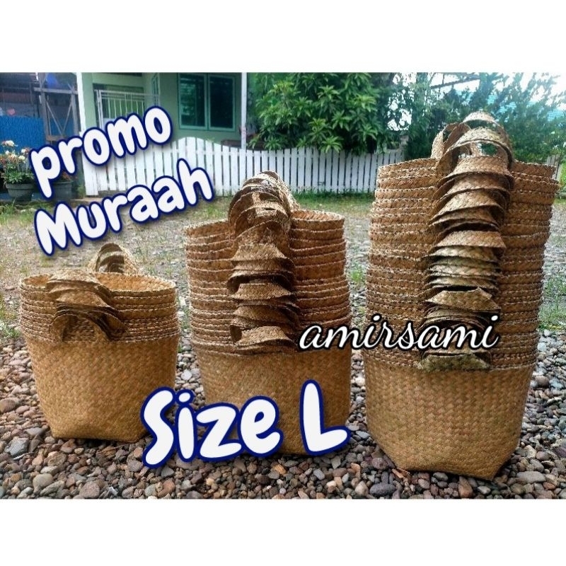 (Termurah)TAS PURUN L, Hampers Purun