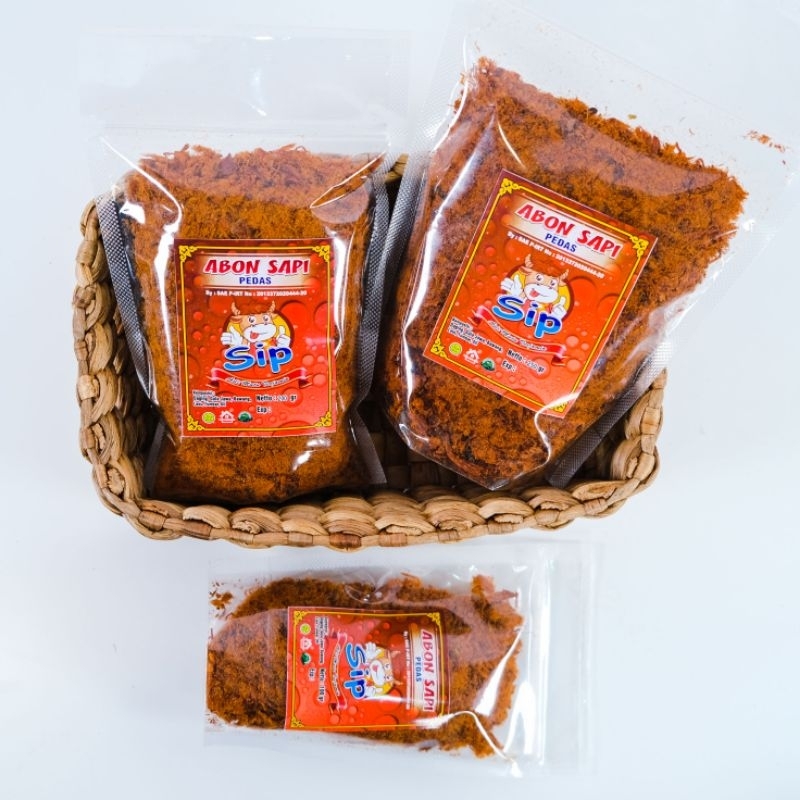 

Sip Abon sapi pedas 100 gr