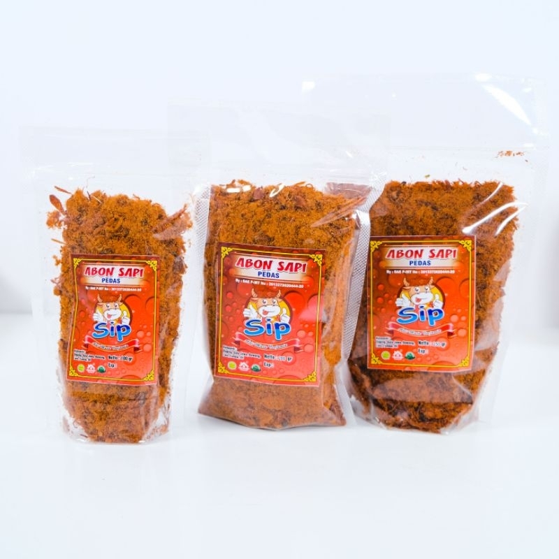 

Sip Abon sapi Pedas 200 gr