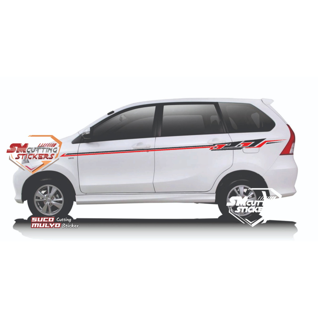 STICKER MOBIL AVANZA,STICKER GAMBAR BODY SAMPING PROMO TERBARU