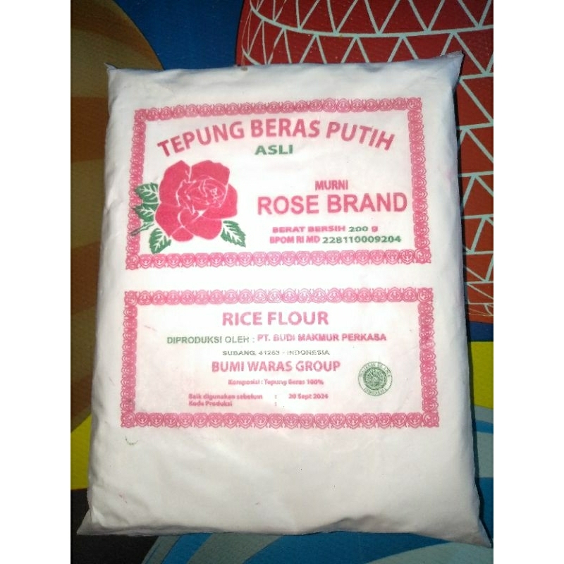

Tepung beras Roseband 200gr