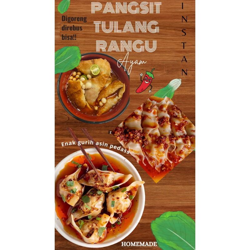 

PANGSIT TULANG RANGU VIRAL