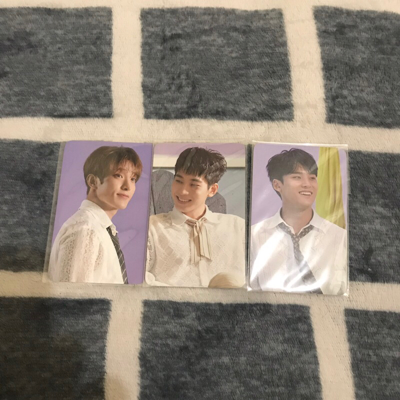 photocard seventeen album henggarae pob ktown4u wonwoo mingyu dk