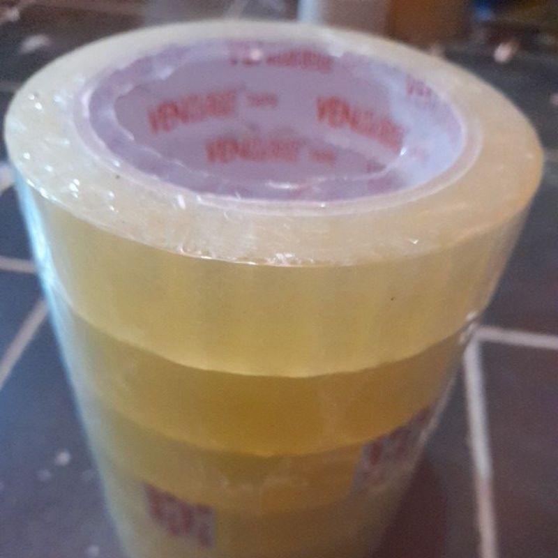 

Super Lengket /Tape bening 24mm X 72 yard / 90 yard