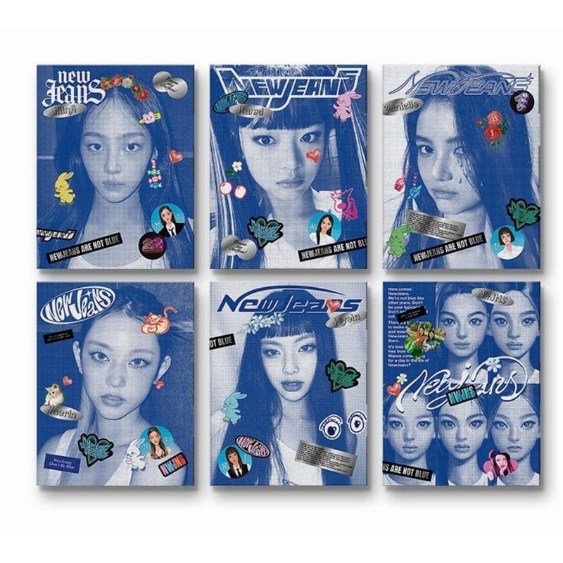 [SEALED] NEW JEANS album BLUEBOOK WEVERSE VER