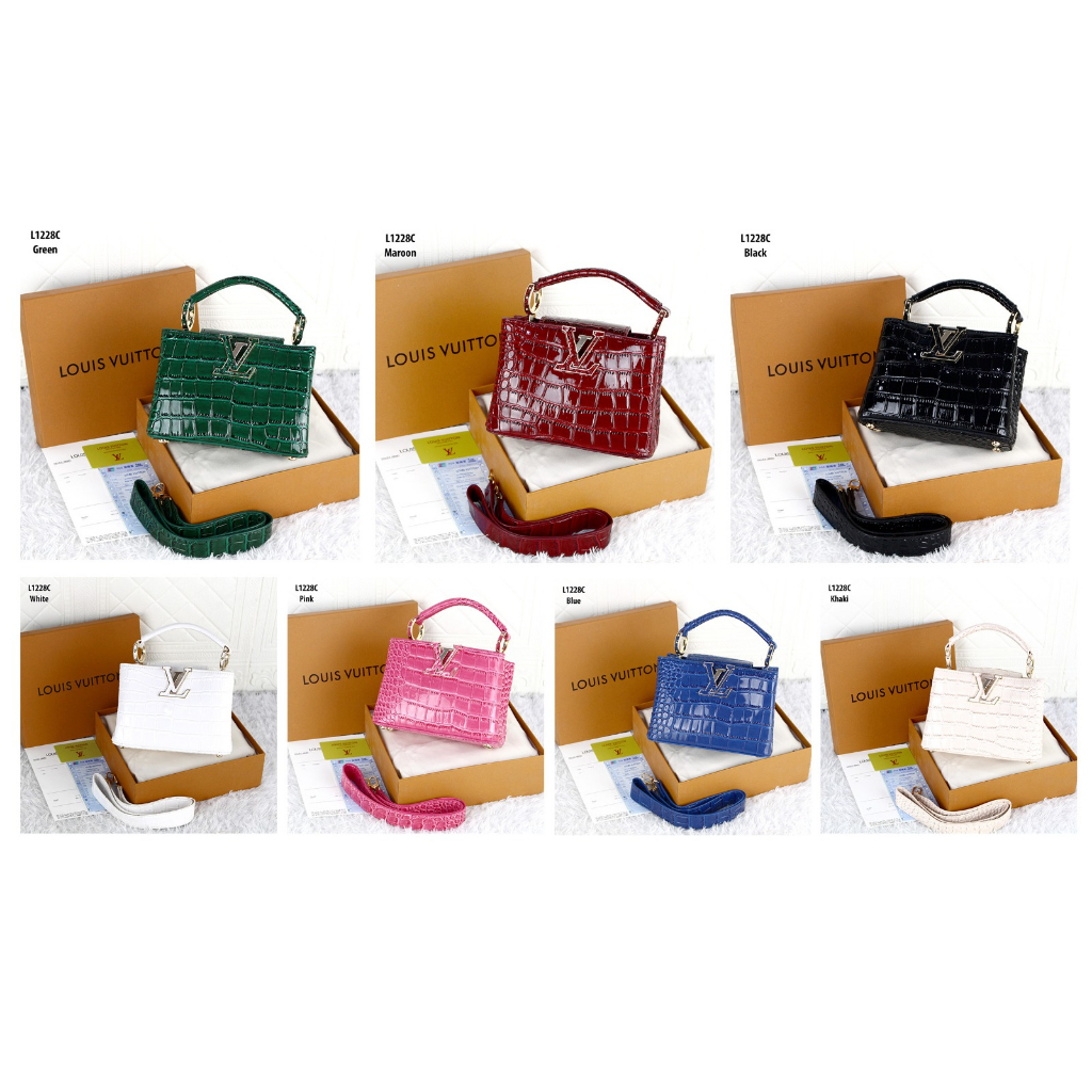 MINI CROCO BAG L1228C (FREE BOX)