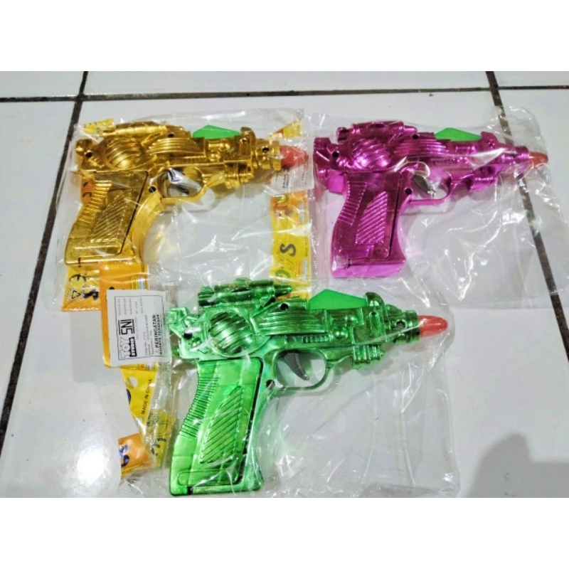 PISTOL MAINAN ANAK LAMPU MAINAN ANAK