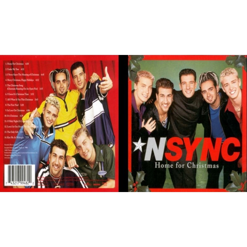 Nsync cd album home for christmas 1998