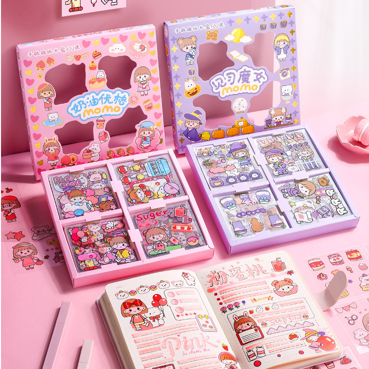 

Sticker momo 1 set