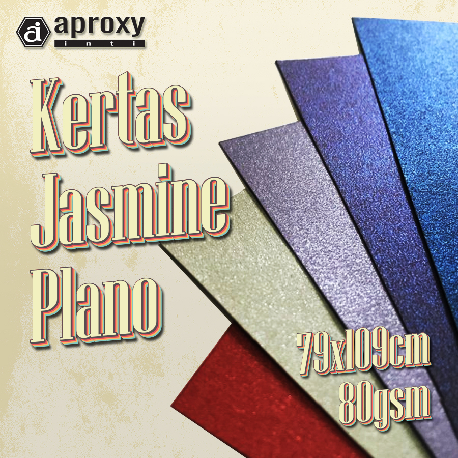 

JASMINE PAPER 79 x 109 CM, 80 GSM - GLITTER PAPER