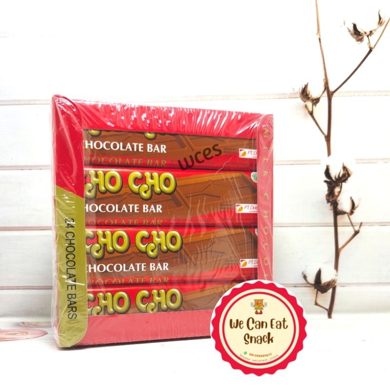 

Cho Cho Cokelat Bar 10gr isi 24 pcs