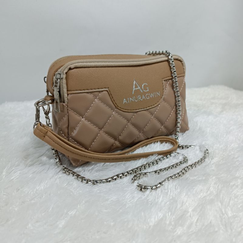 TAS WANITA SLINGBAG TERBARU 2023-Tas selempang wanita viral kekinian 2023