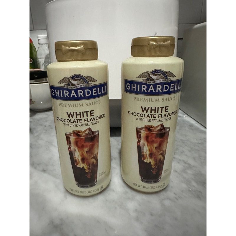 Ghirardelli Premium Sauce White Chocolate
