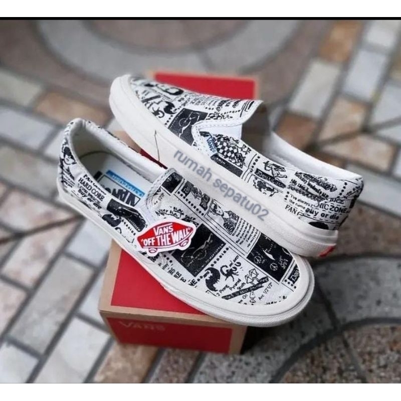 SEPATU VANS SLIP ONE PRIA DAN WANITA