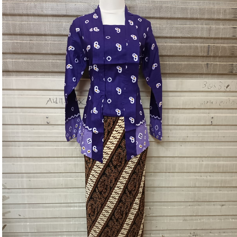 SETELAN KEBAYA JUMPUTAN KUTUBARU /SET KEBAYA ENCIM KUTUBARU ROK PLISKET/KEBAYA LURIK/KEBAYA KUTUBARU
