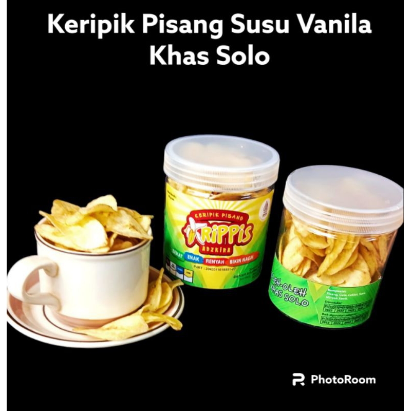 

Adzkira Keripik Pisang Susu Vanila Khas Soo 100gr