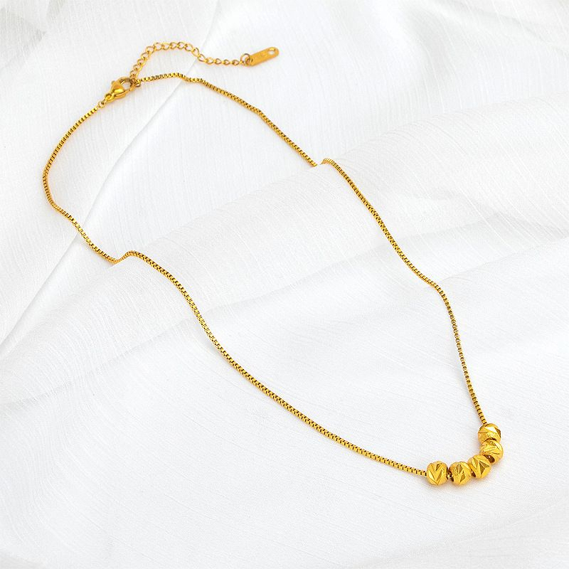 [ Bayar Ditempat ] Kalung Titanium Import Fashion Wanita Korean Style Import / Kalung Titanium Cewek Model baru / Kalung Titanium 100% Anti Luntur