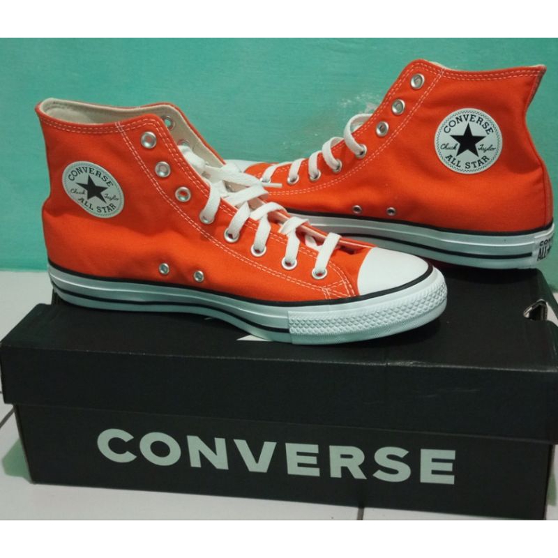 Converse CTAS HI Orange Unisex Original 100% BNIB PT. MAP - SIZE 43 (A00784C)