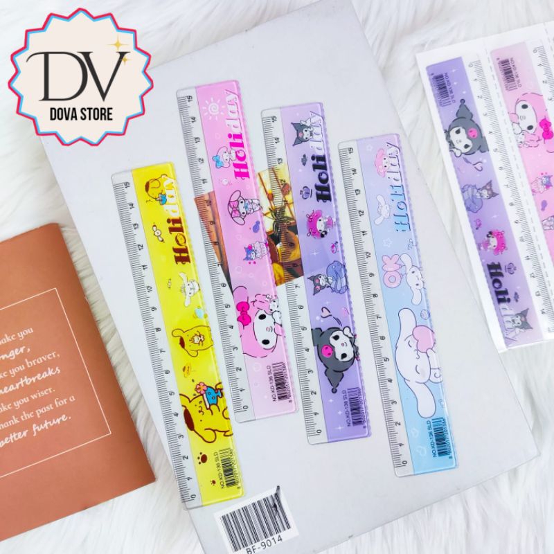 

PENGGARIS SANRIO KARAKTER CAMPUR UKURAN 15CM