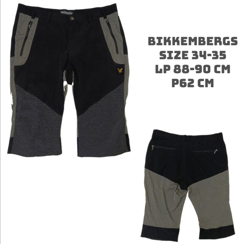 celana pendek Bikkembergs size 34-35 outdoor