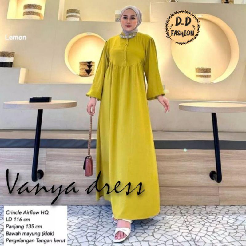 VANYA DRESS WANITA TERBARU