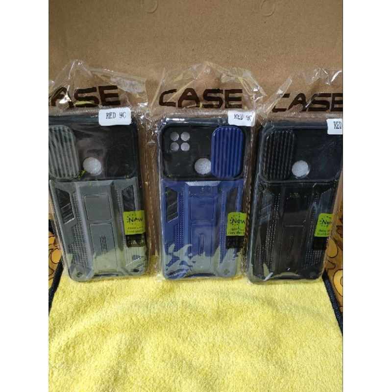 Softcase Xiaomi Redmi 9C Silikon Casing Case Spigen Transforme Magnetic Stading Slending Camera