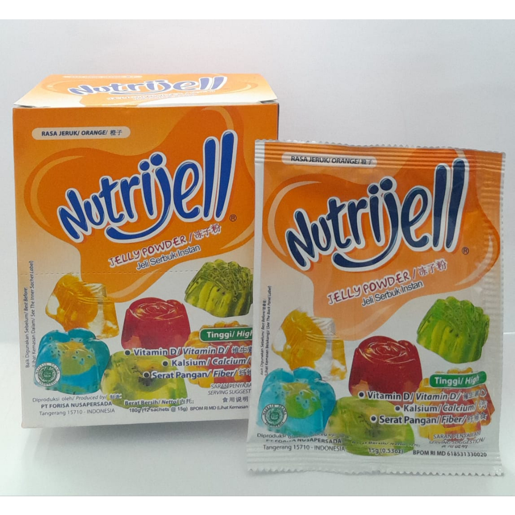 

Nutrijell jeruk 15 gr