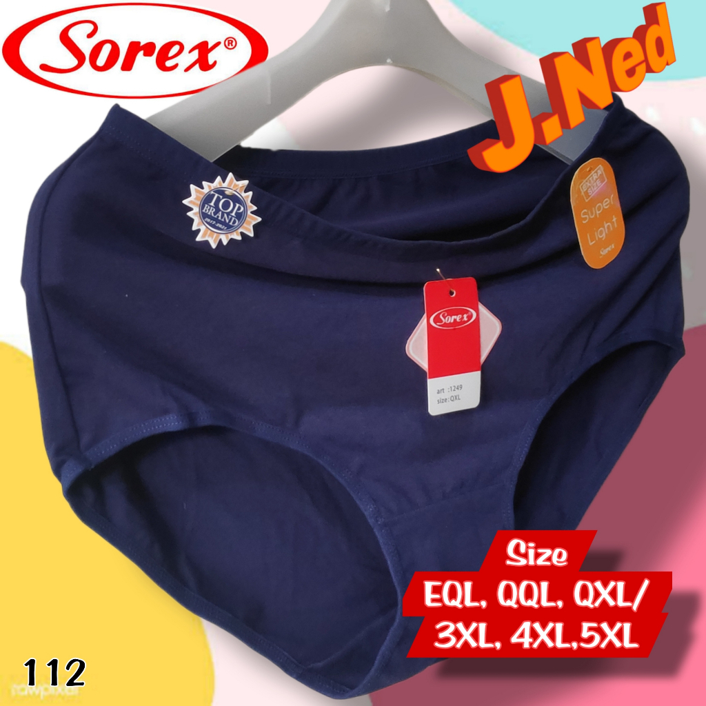 J112 SOREX CELANA DALAM WANITA JUMBO, CELANA DALAM WANITA BIG SIZE, CD WANITA XXXL - XXXXXL