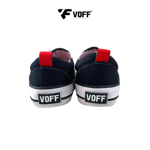 Voff Official Store - Voff Slipon Veltou black | Sepatu Pria | Sneakers