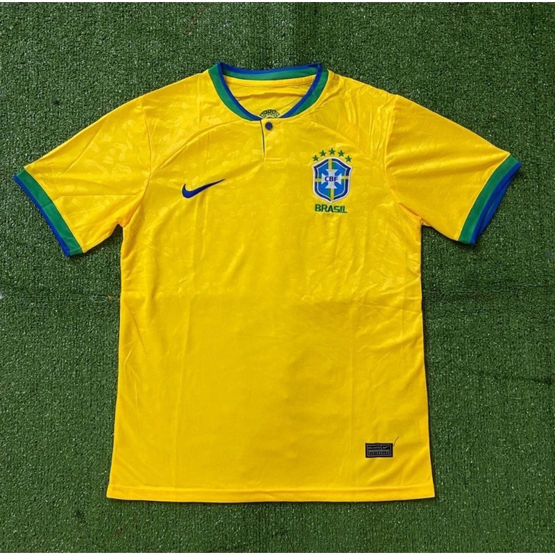jersey bola brazil home world cup 2022 GO