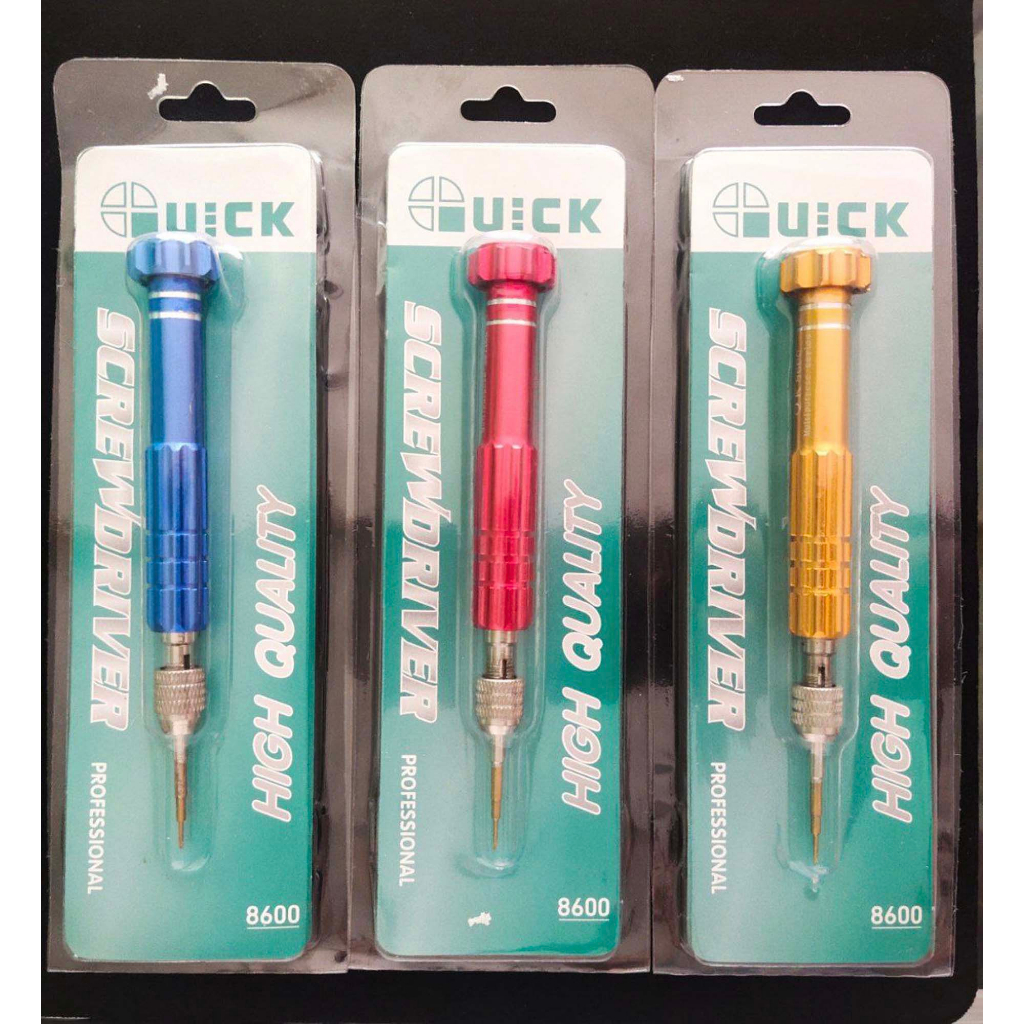 Obeng Hp 5 in 1 Quick cocok untuk buka Handphone Android, Iphone 6 & 7, Vape