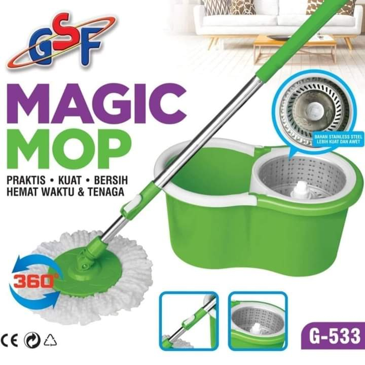 ALAT PEL MAGIC MOP GSF STAINLESS 522/533